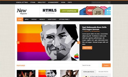 NewsMag WordPress Theme