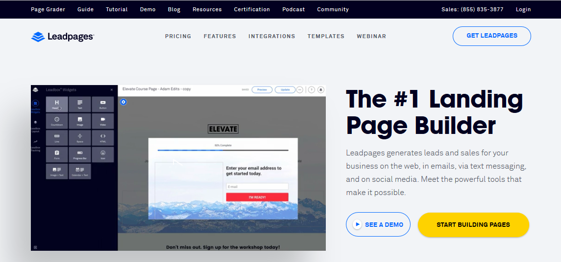 Leadpages Review & Tutorial – The #1 Landing Page Building Tool Leadpages Review & Tutorial – The #1 Landing Page Building Tool