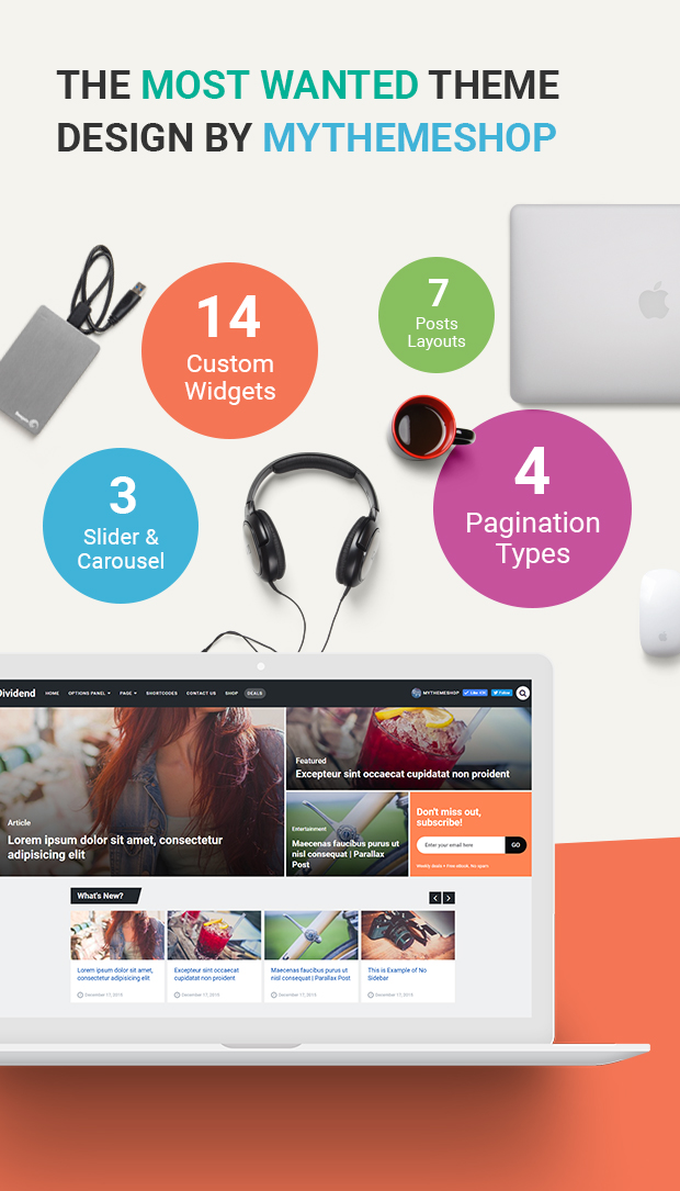 Dividend - Excellent Magazine WordPress Theme
