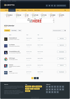 Ico Calendar Plugin Wordpress,Company Launches Blockchain Platform to Enable Transparent and Low Cost Advertising