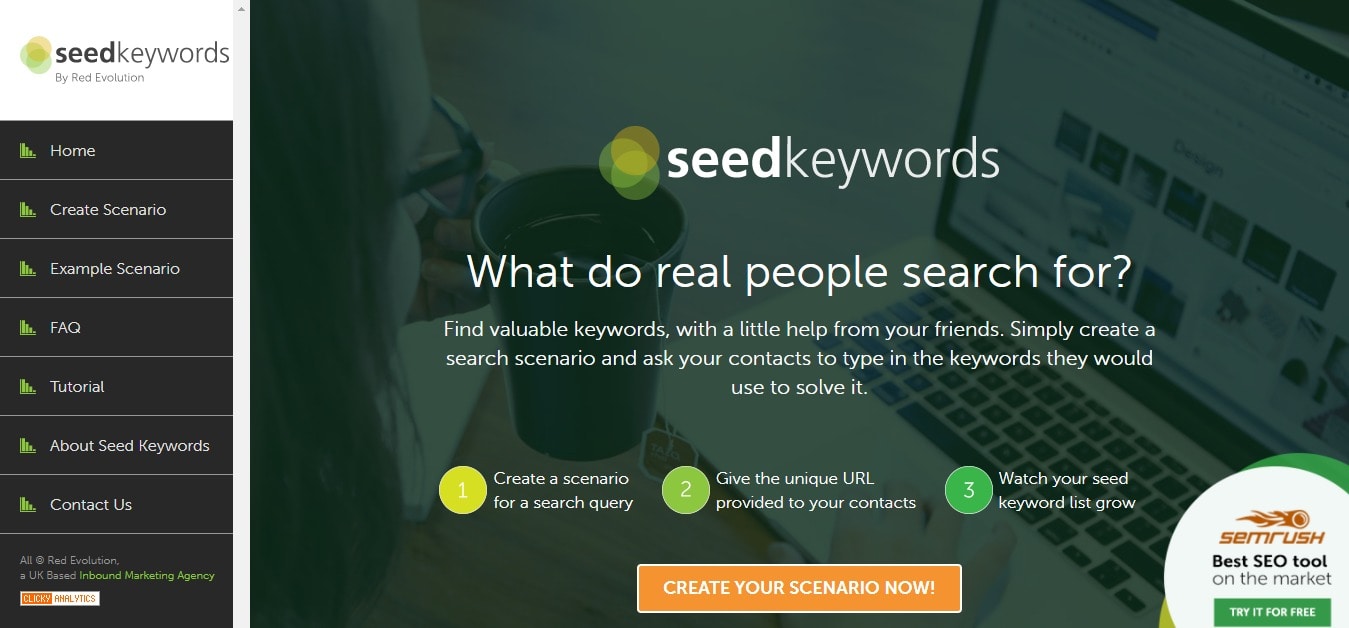 seed keywords